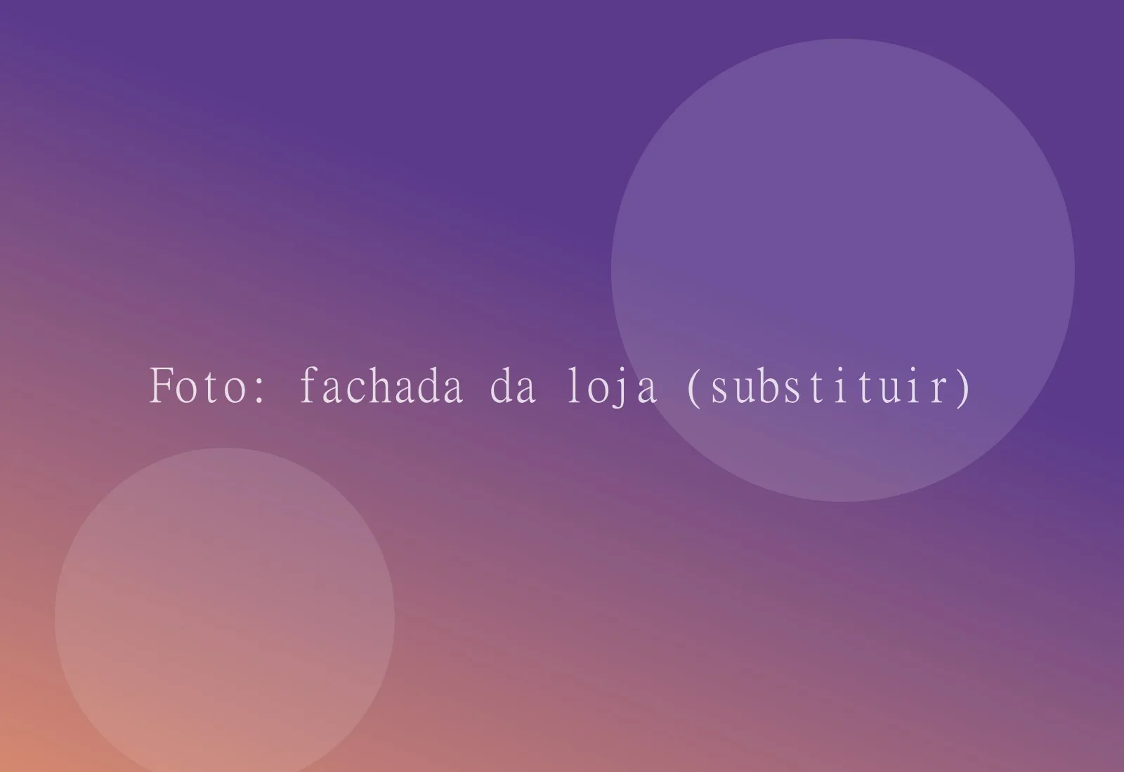 Fachada da loja Bicho Bom